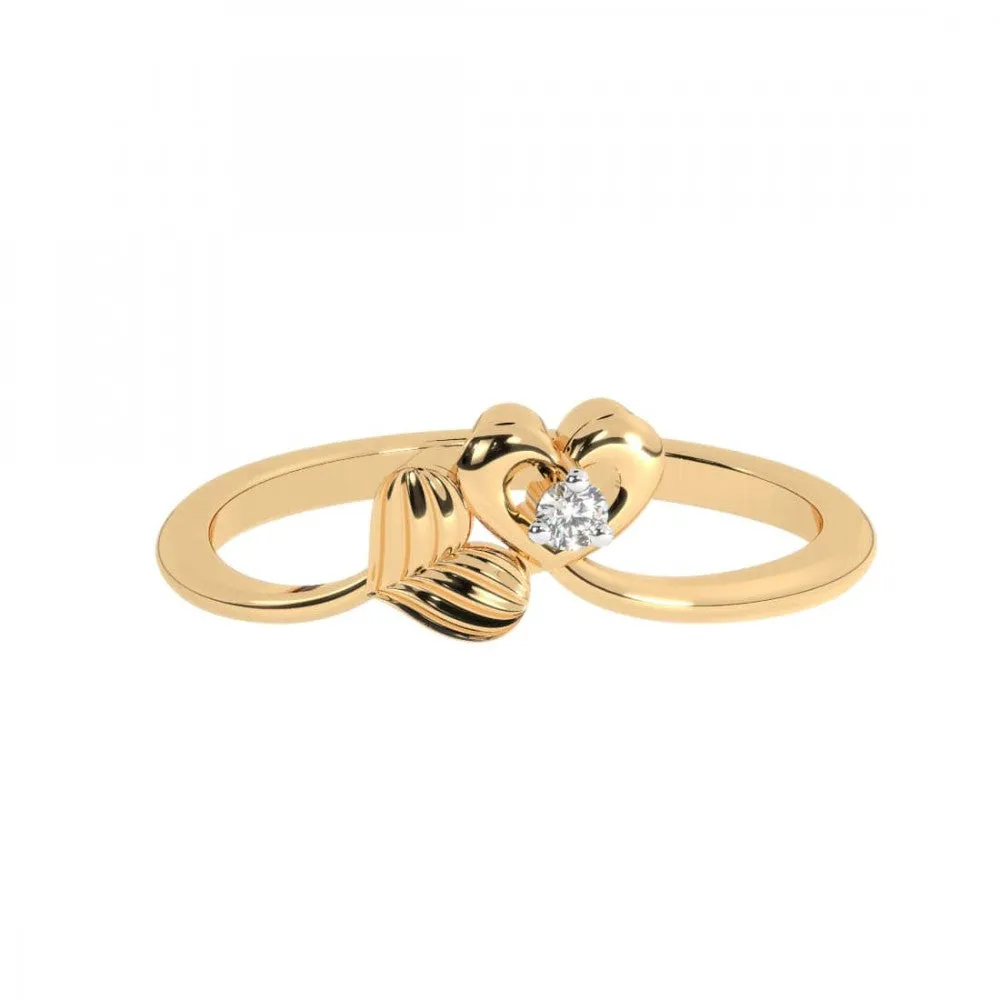 14KT (585) Yellow Gold Ring For Women