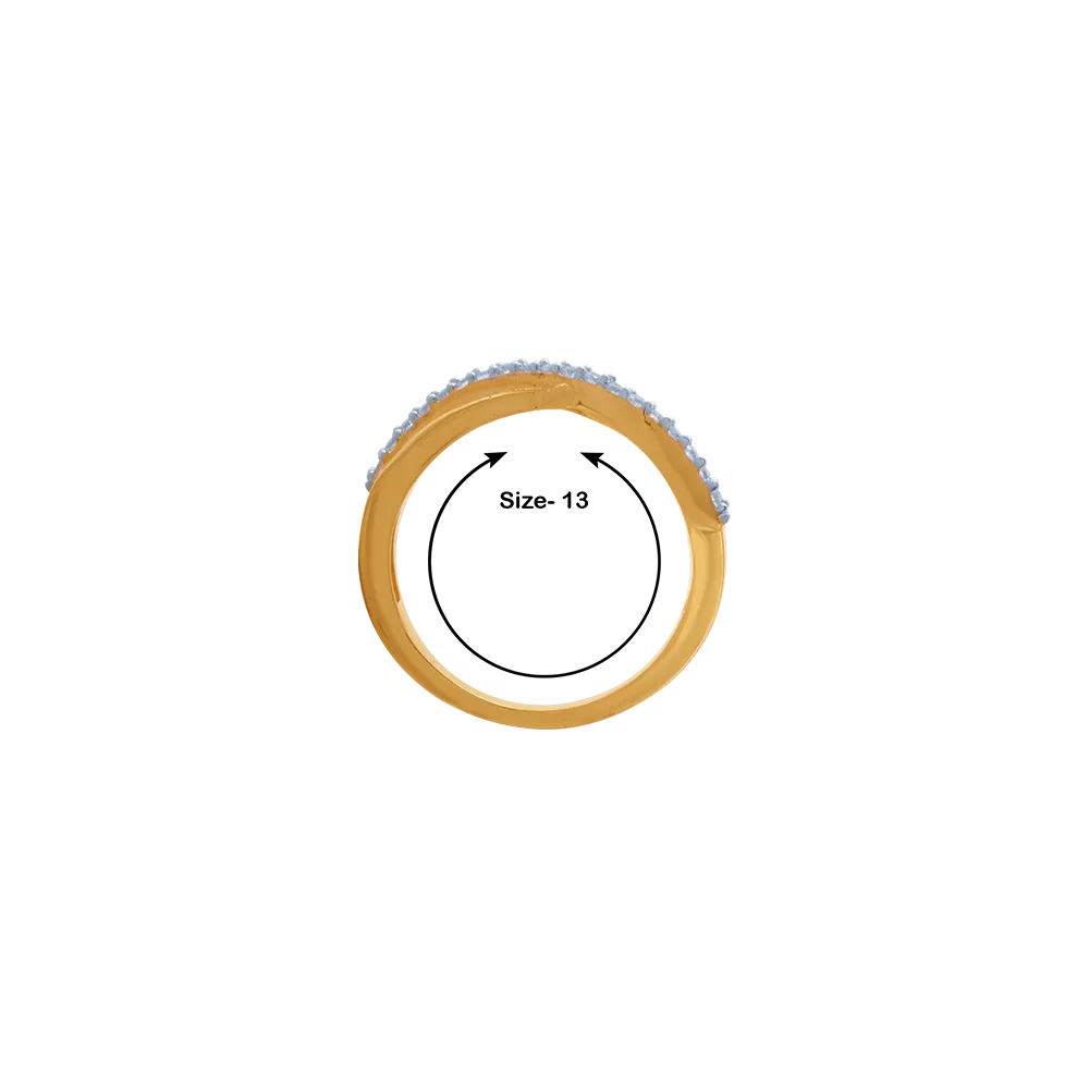 14KT (585) Yellow Gold Ring For Women