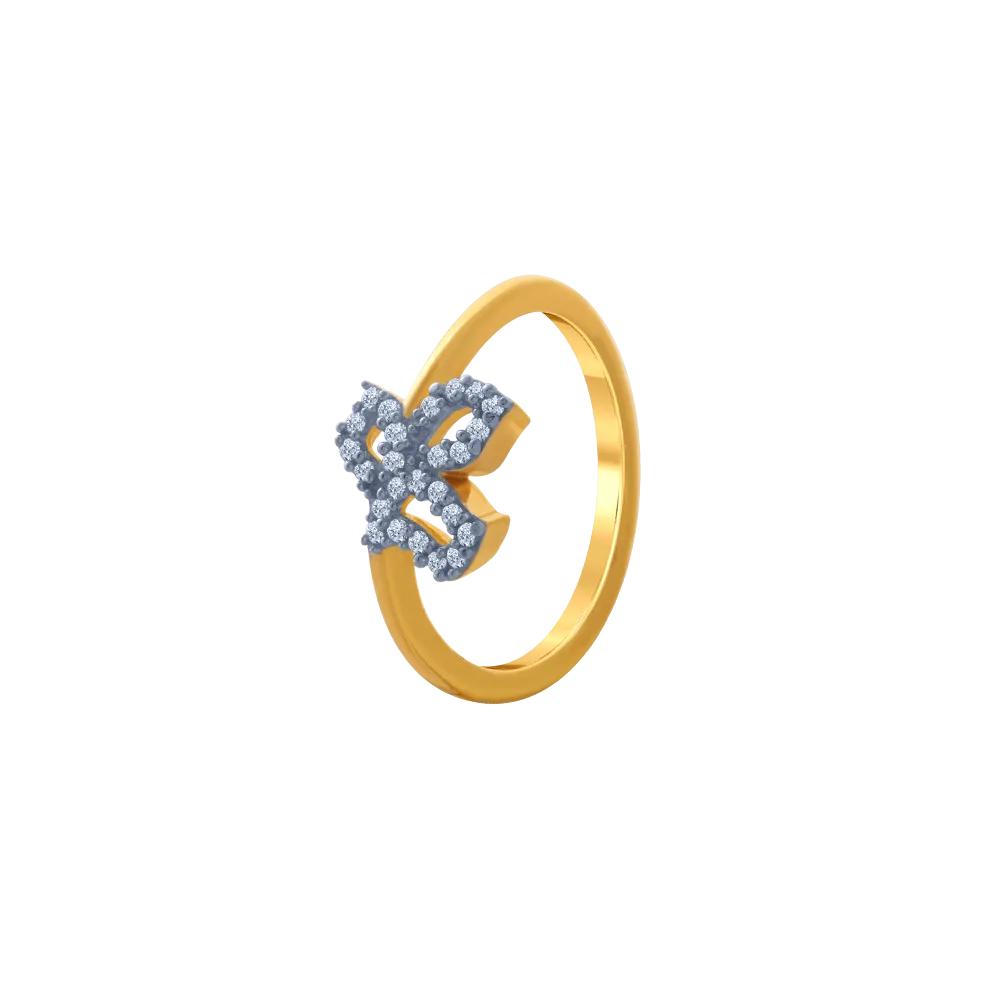 14KT (585) Yellow Gold Ring For Women