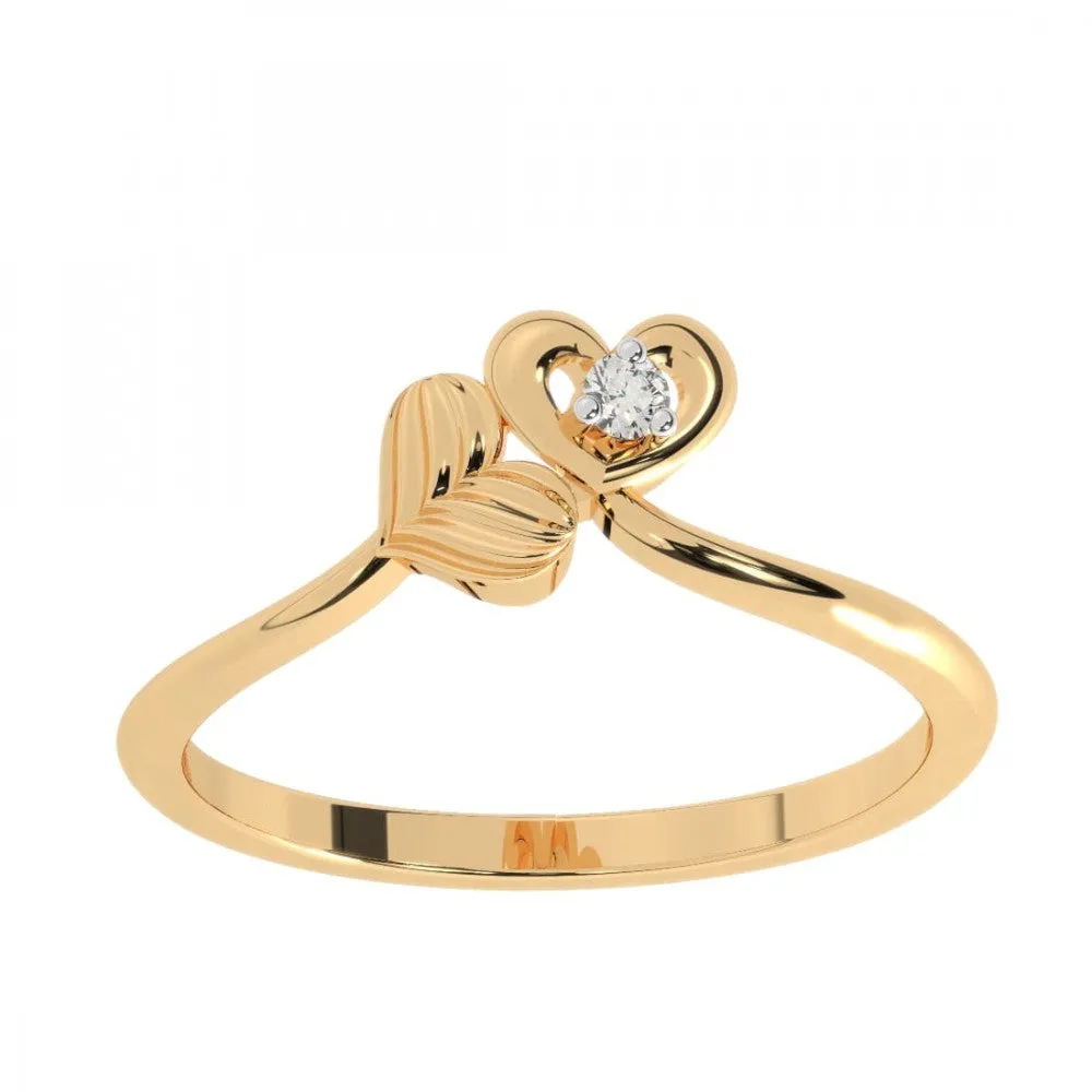 14KT (585) Yellow Gold Ring For Women