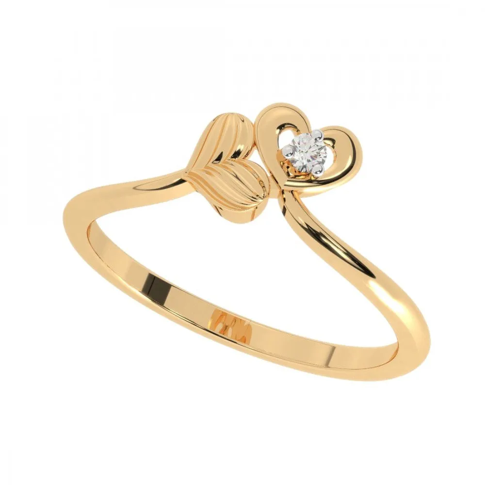 14KT (585) Yellow Gold Ring For Women