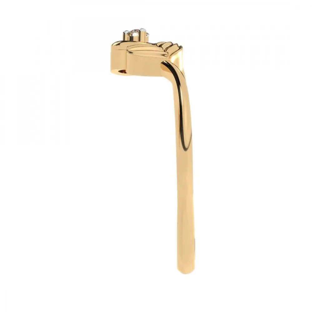 14KT (585) Yellow Gold Ring For Women