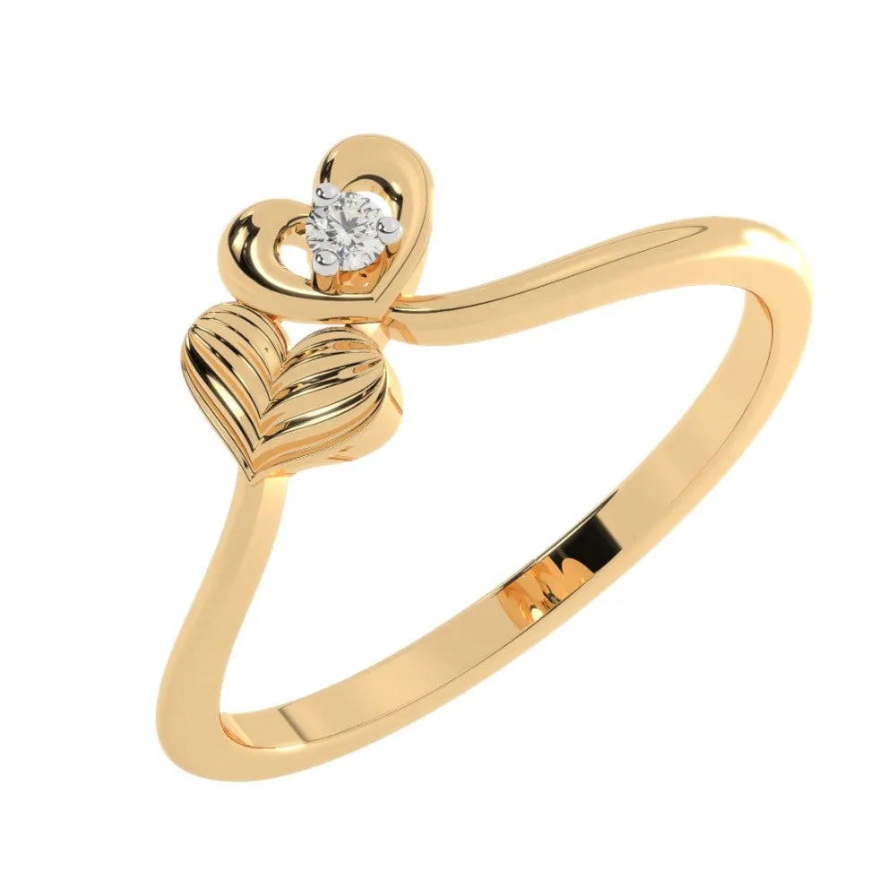 14KT (585) Yellow Gold Ring For Women