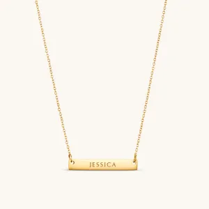 3cm Precious Letter Bar in Gold