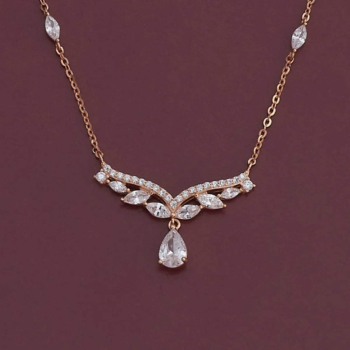 92.5 Silver Necklace 180766