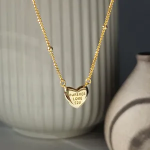 [925 silver] Newtro Heart Necklace