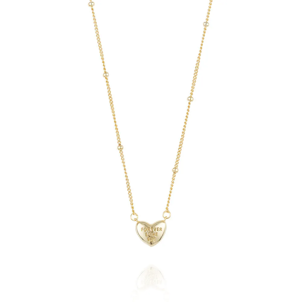 [925 silver] Newtro Heart Necklace