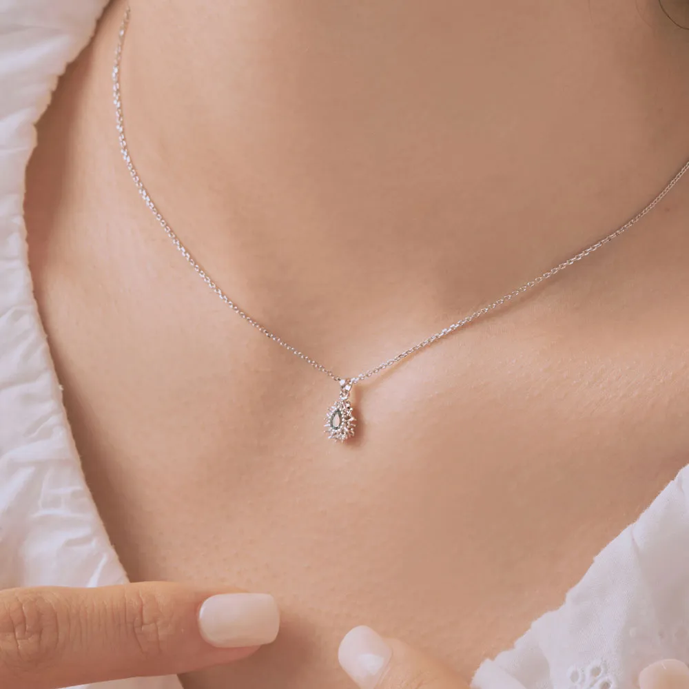 [925 silver] Twinkle Day Necklace