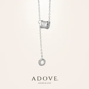 Alice Roulante Tassel Necklace (Silver & Rose Gold)