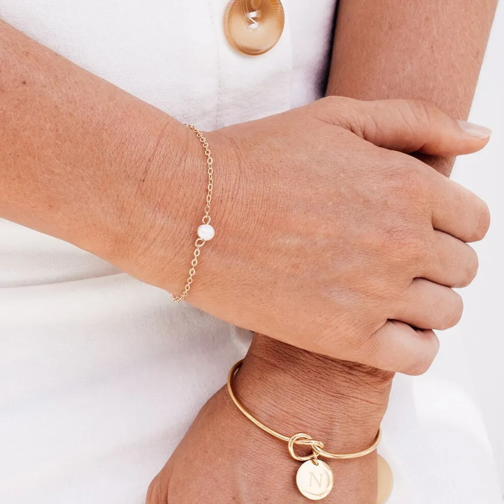 Alisara - Fine Pearl Stainless Steel Bracelet
