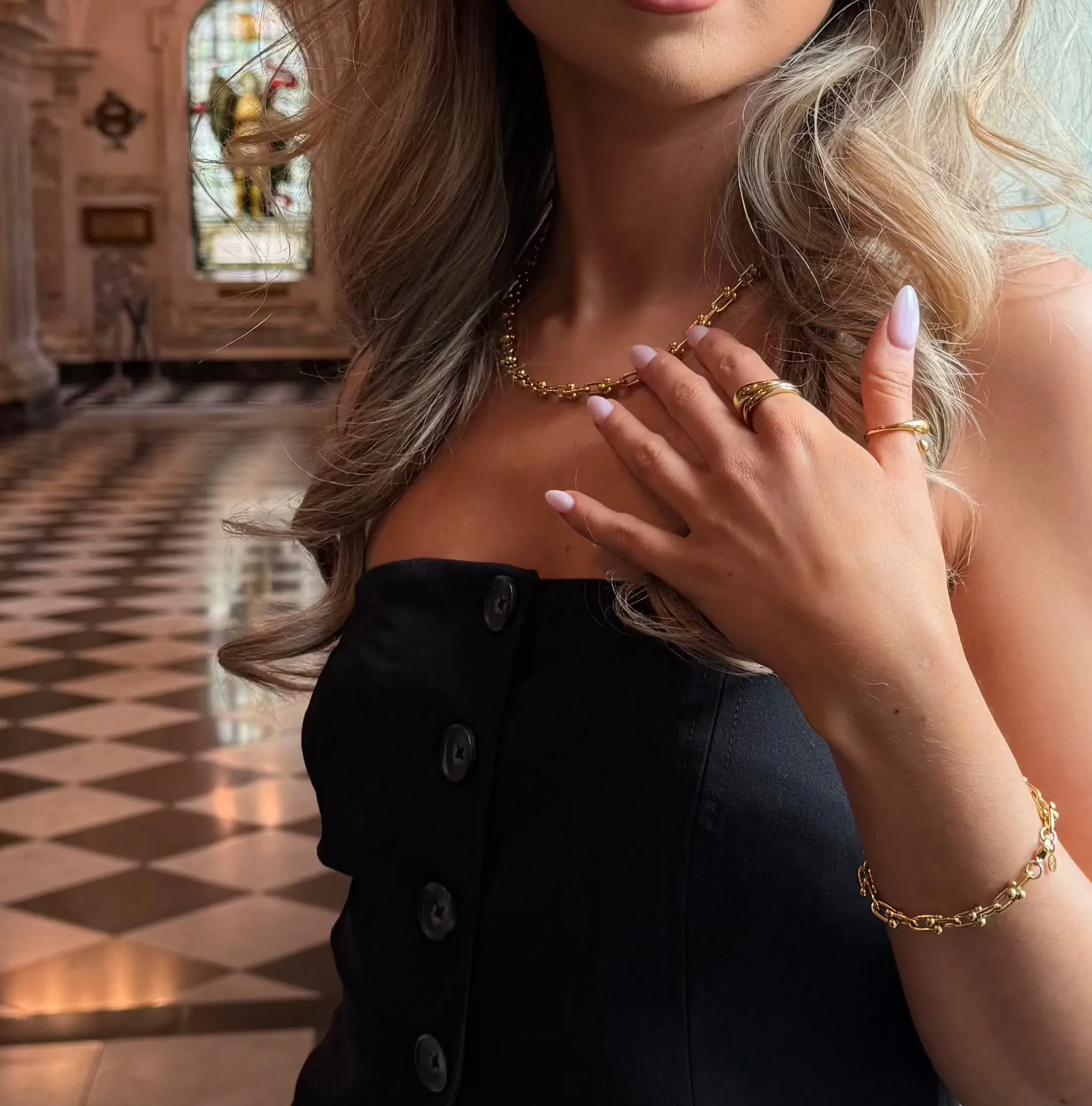 Allure Necklace Gold