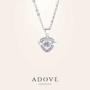 Angel Heart Beating Necklace