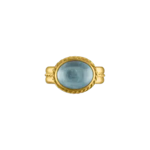 Aquamarine Medium Nauta Ring