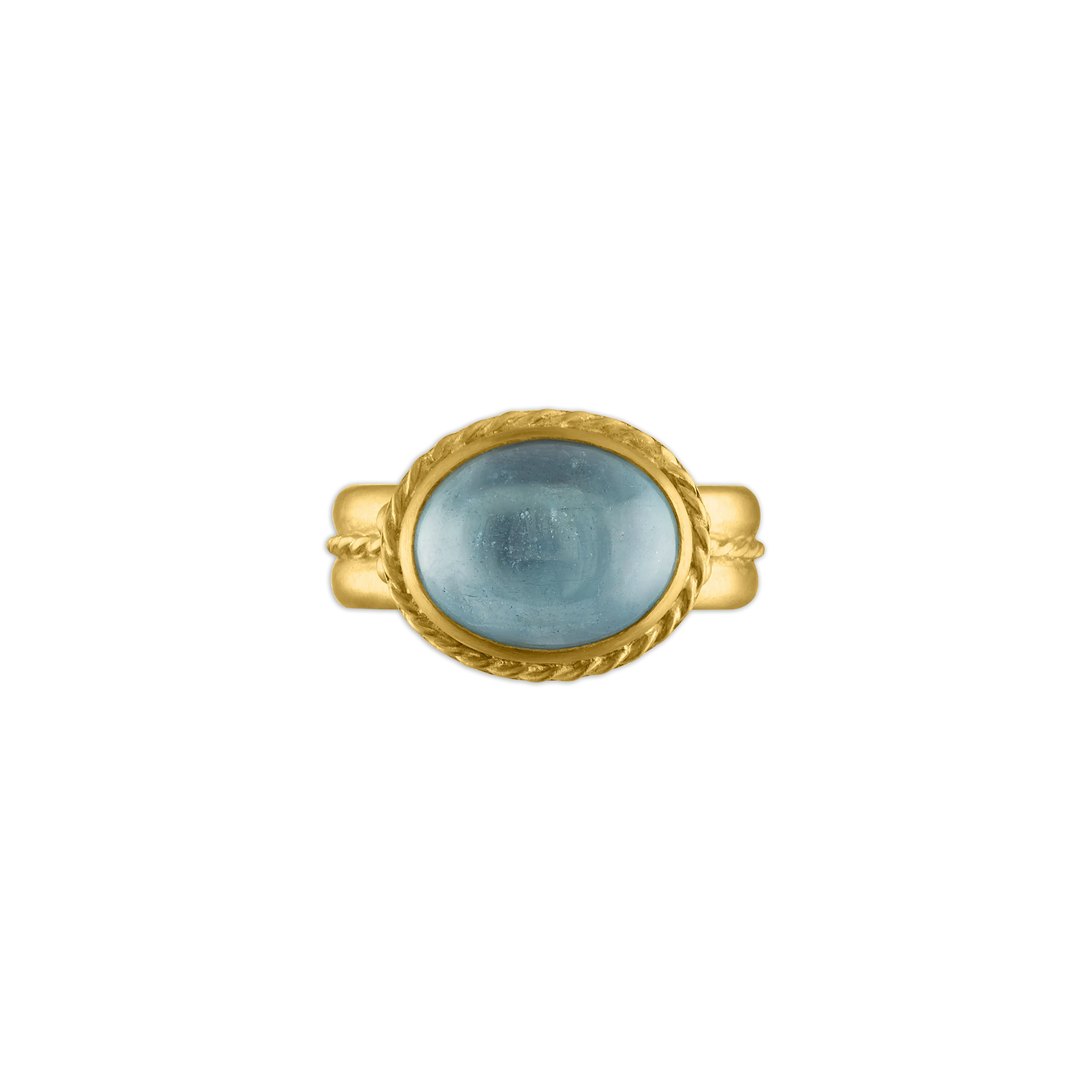 Aquamarine Medium Nauta Ring
