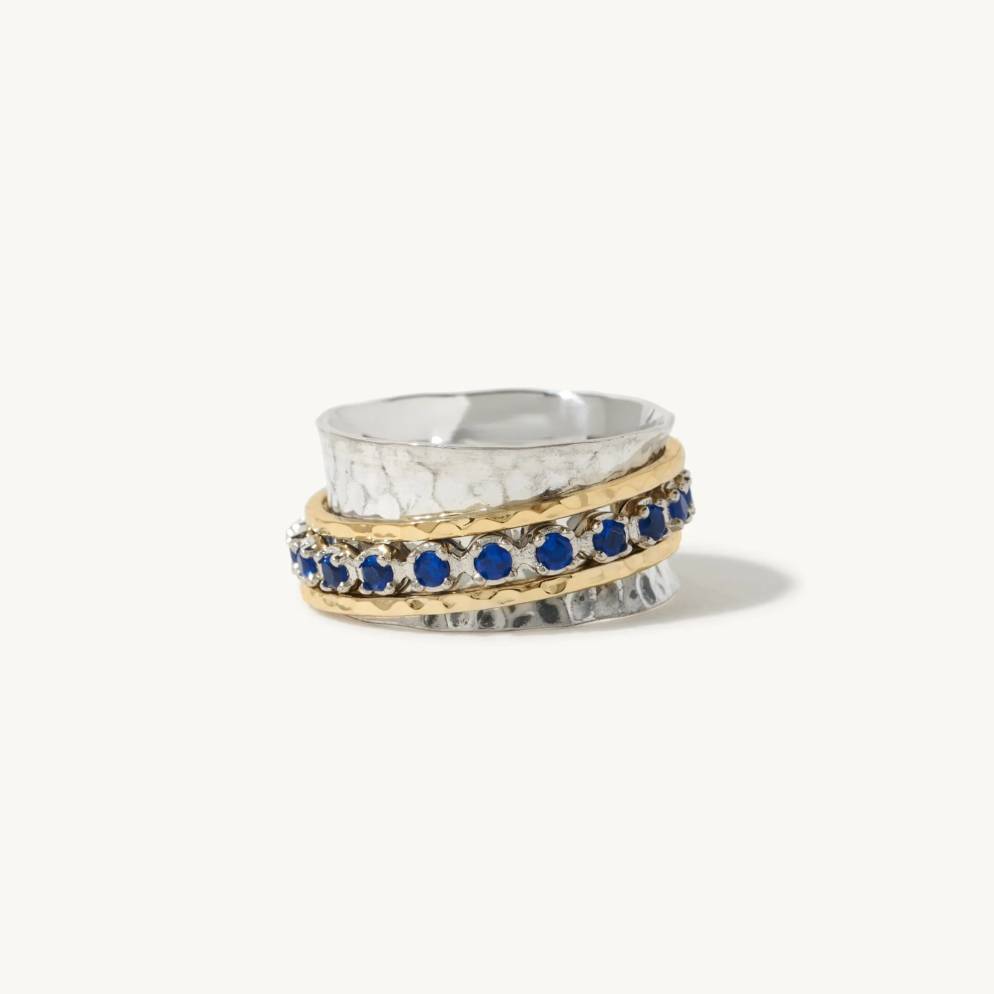 Aria Birthstone Spinner Ring  - December