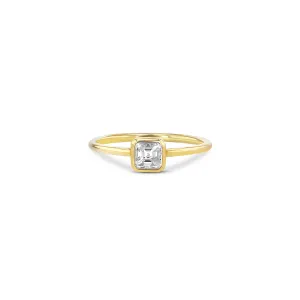 Asscher Diamond Stacker Ring