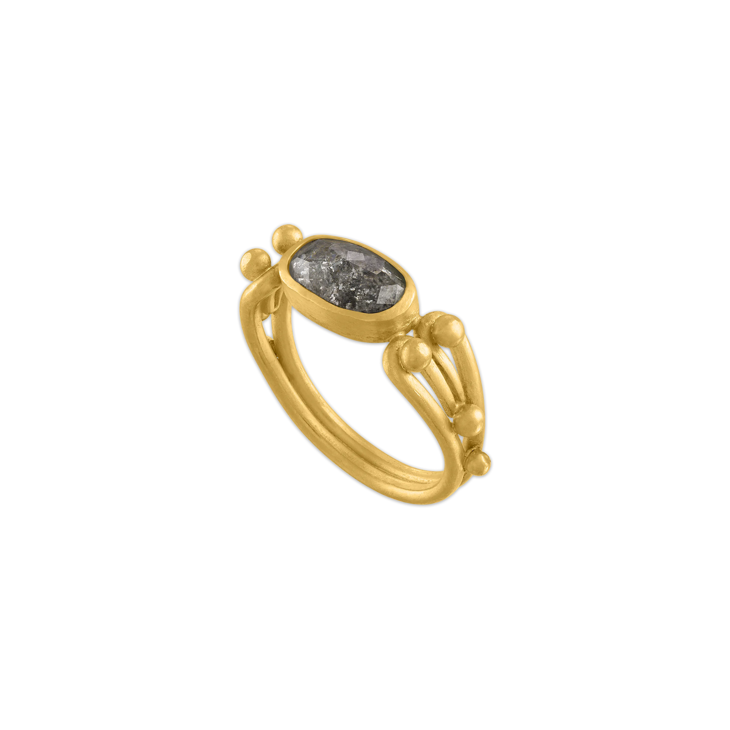 Black Diamond Herma Ring