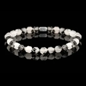 Black Rutilated Quartz Bracelet IV (5.5mm)