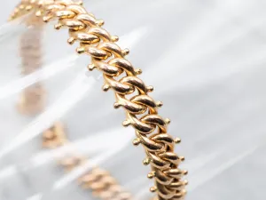 Bold 800 Gold Chain Link Bracelet