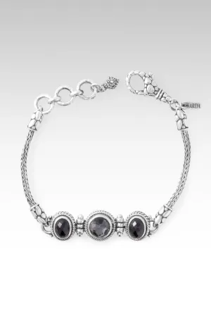 Countless Blessings Bracelet? in Odyssey Black Knight? Mystic Quartz & Black Spinel
