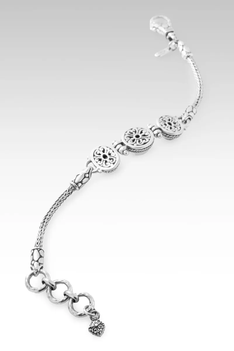 Countless Blessings Bracelet? in Odyssey Black Knight? Mystic Quartz & Black Spinel