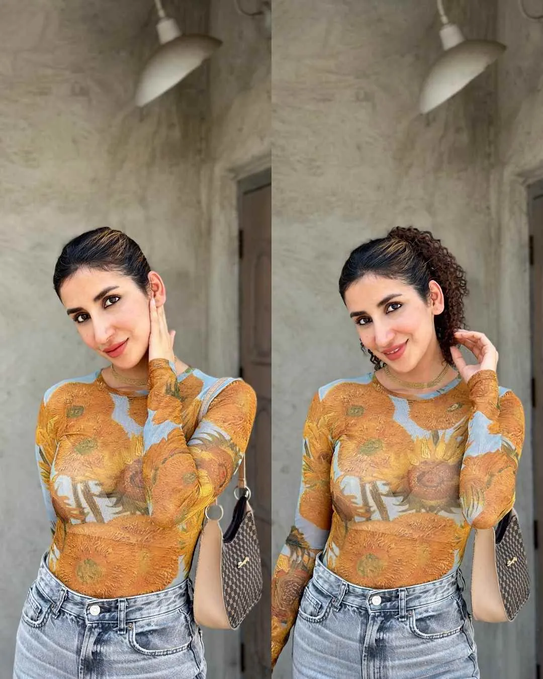 Curly Hair Topknot Extensions ?C Wrap Around
