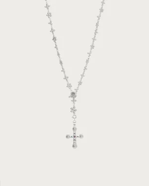 Daisy Molecule Chain in Silver