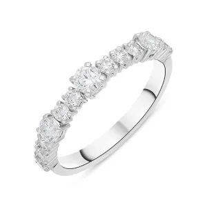 Damiani Notte Di San Lorenzo 18ct White Gold 0.70ct Diamond Ring