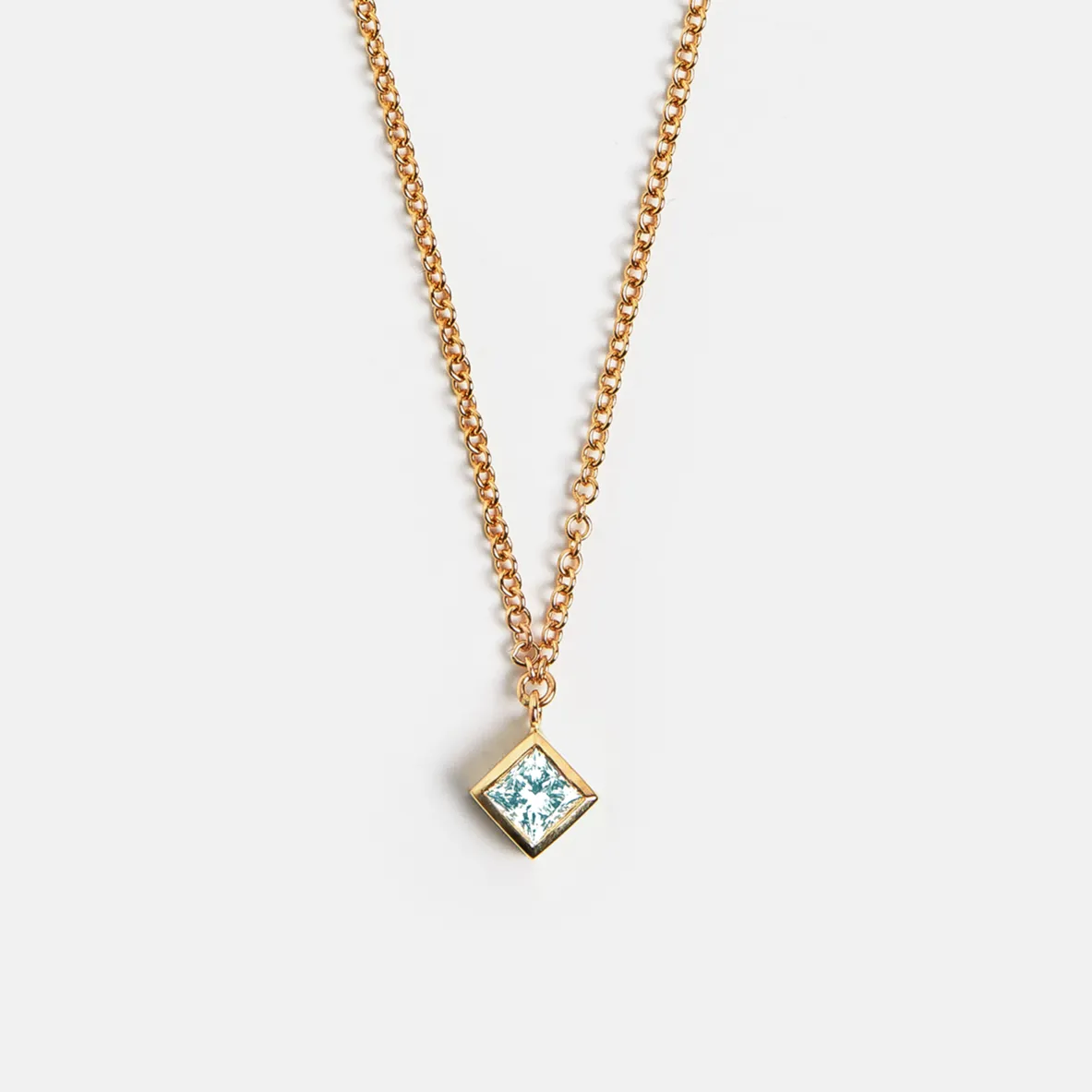 Dari Necklace with Aquamarine