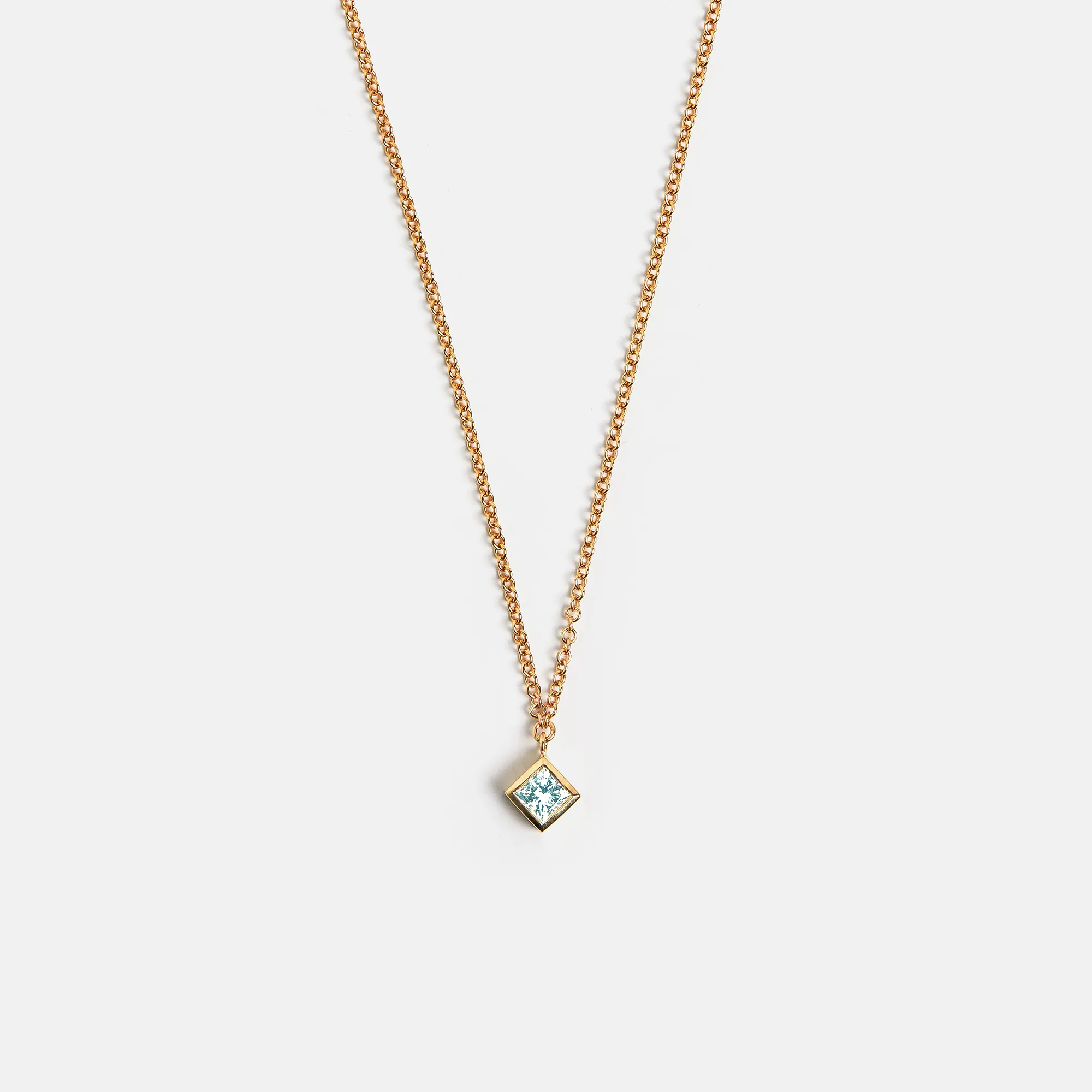 Dari Necklace with Aquamarine