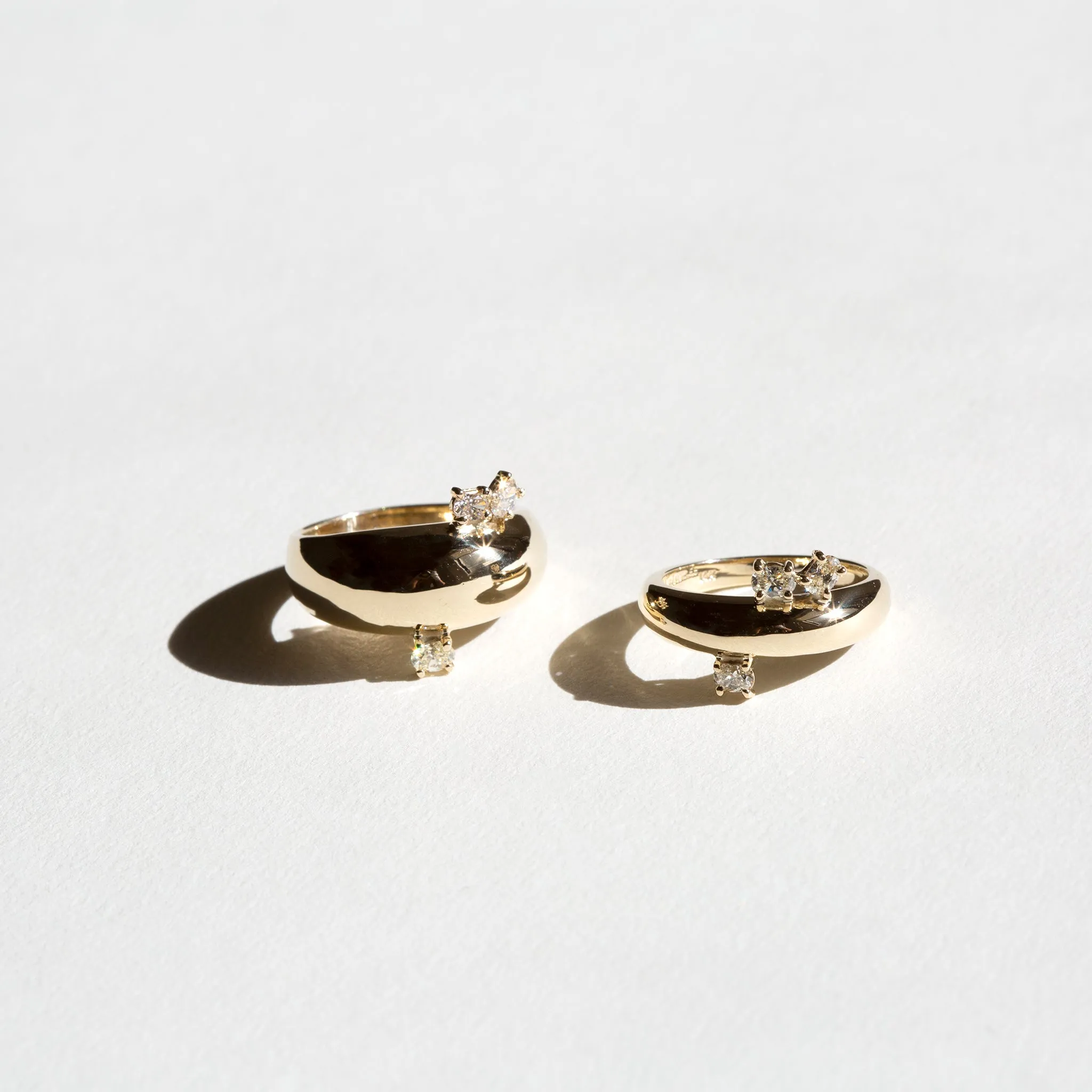 Demi Demi Plus 3 Ovals Ring