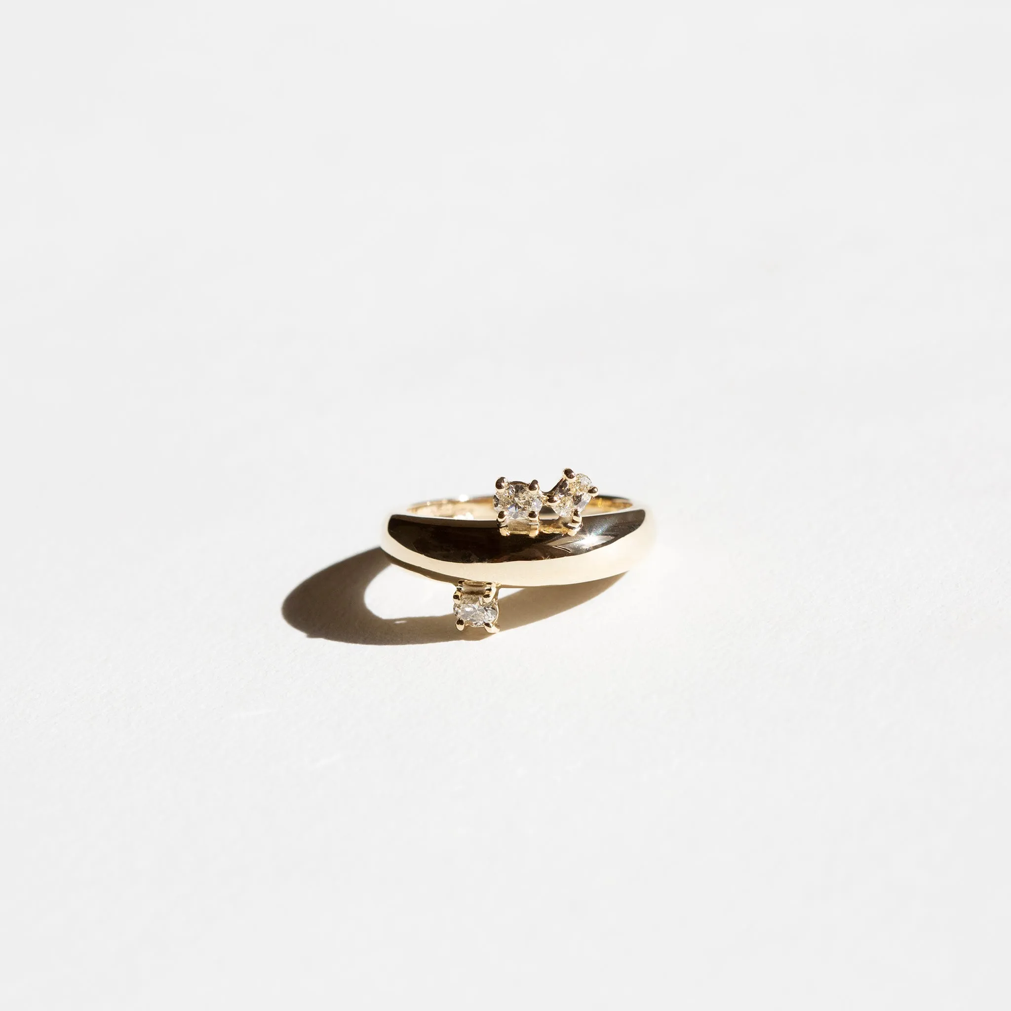 Demi Demi Plus 3 Ovals Ring