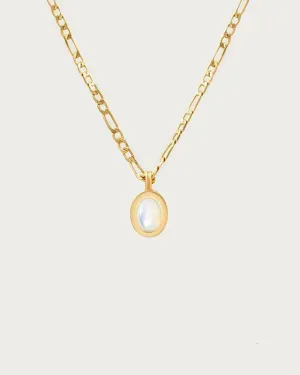 Devon Necklace in Mother of Pearl