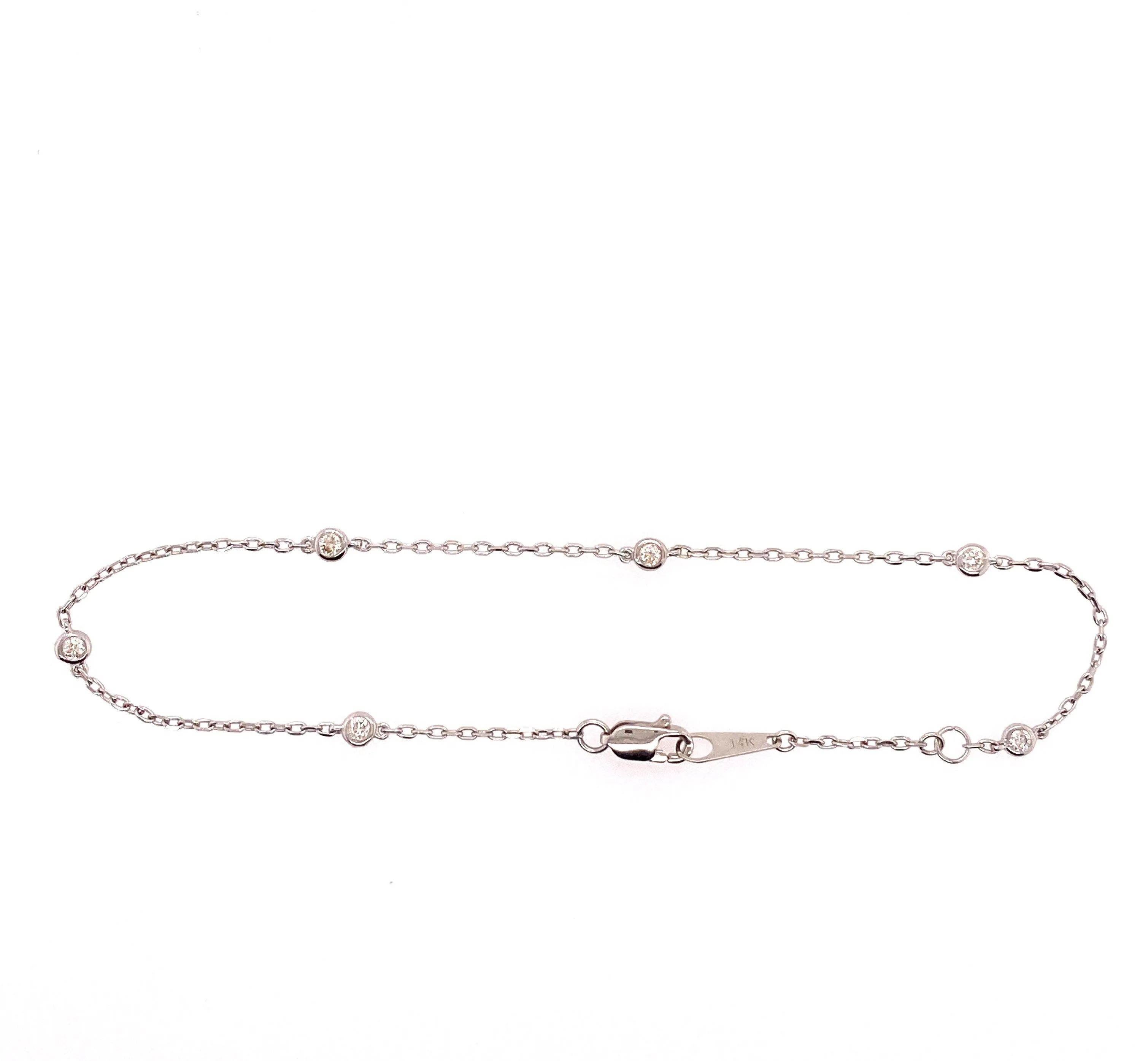 Diamond by the Yard Bracelet