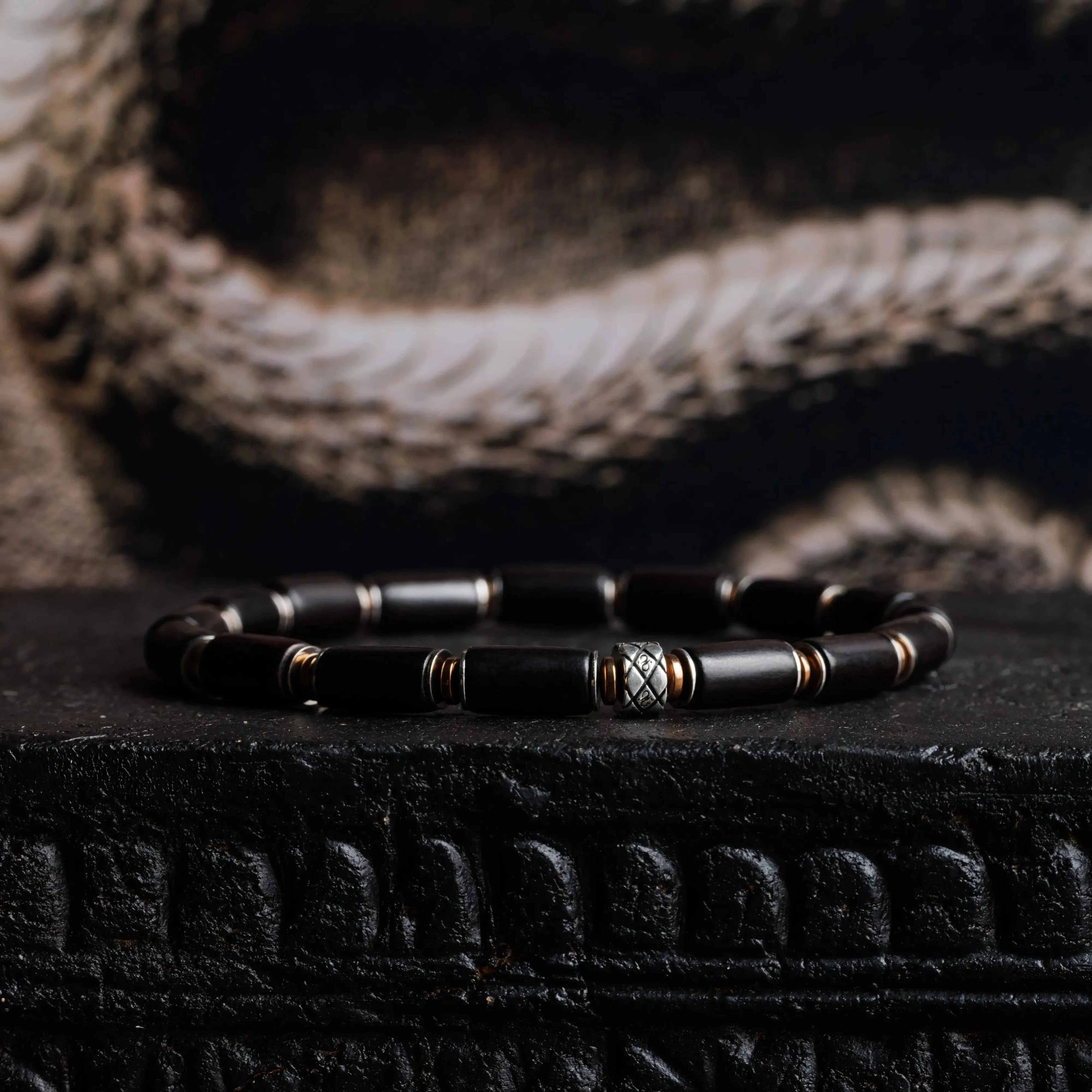 Ebony Wood Bracelet I (6mm)