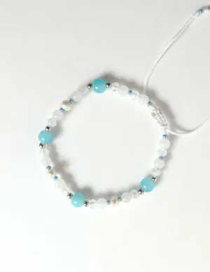 Eliana Blue Cat Eye Bracelet