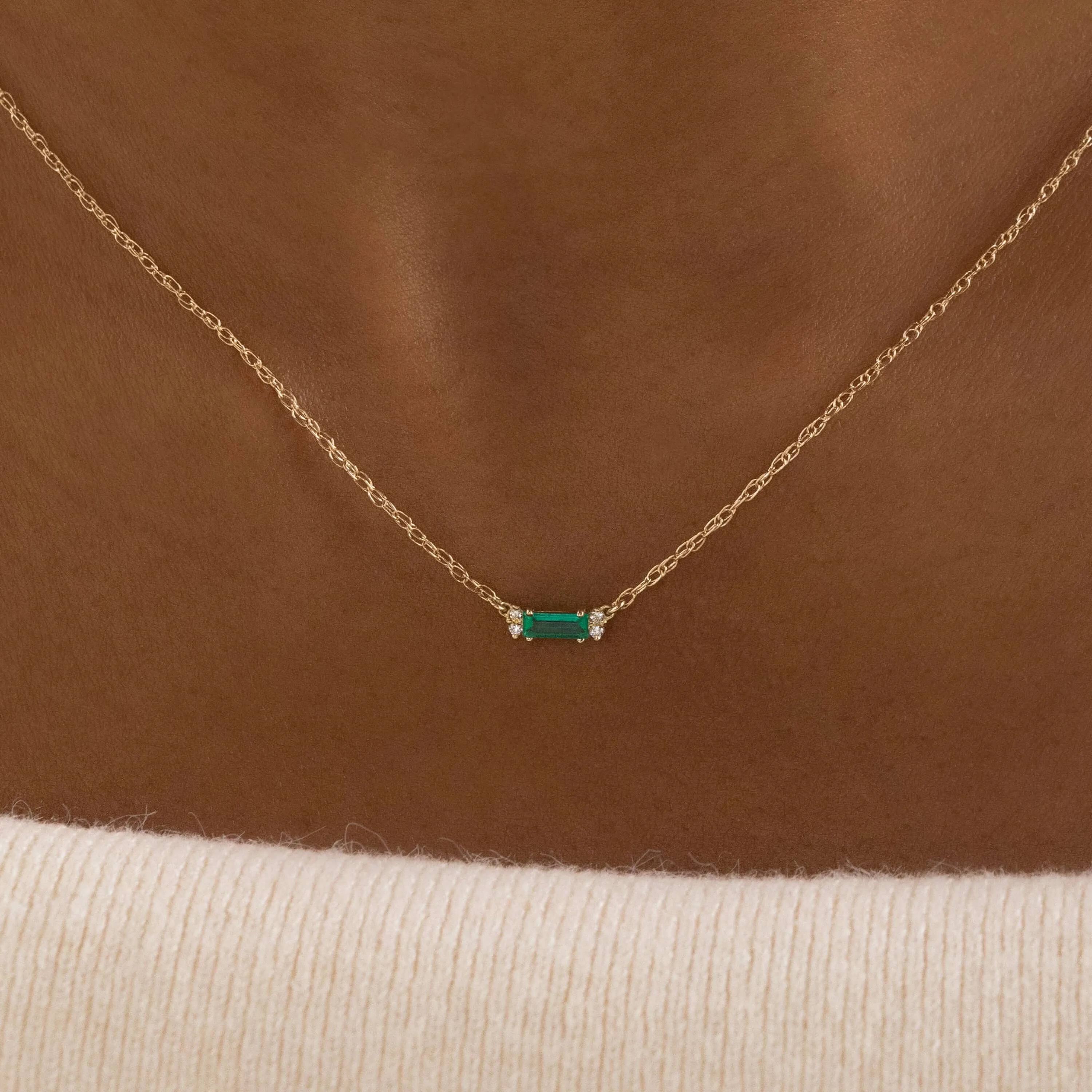 Emerald Spring Necklace - In Stock