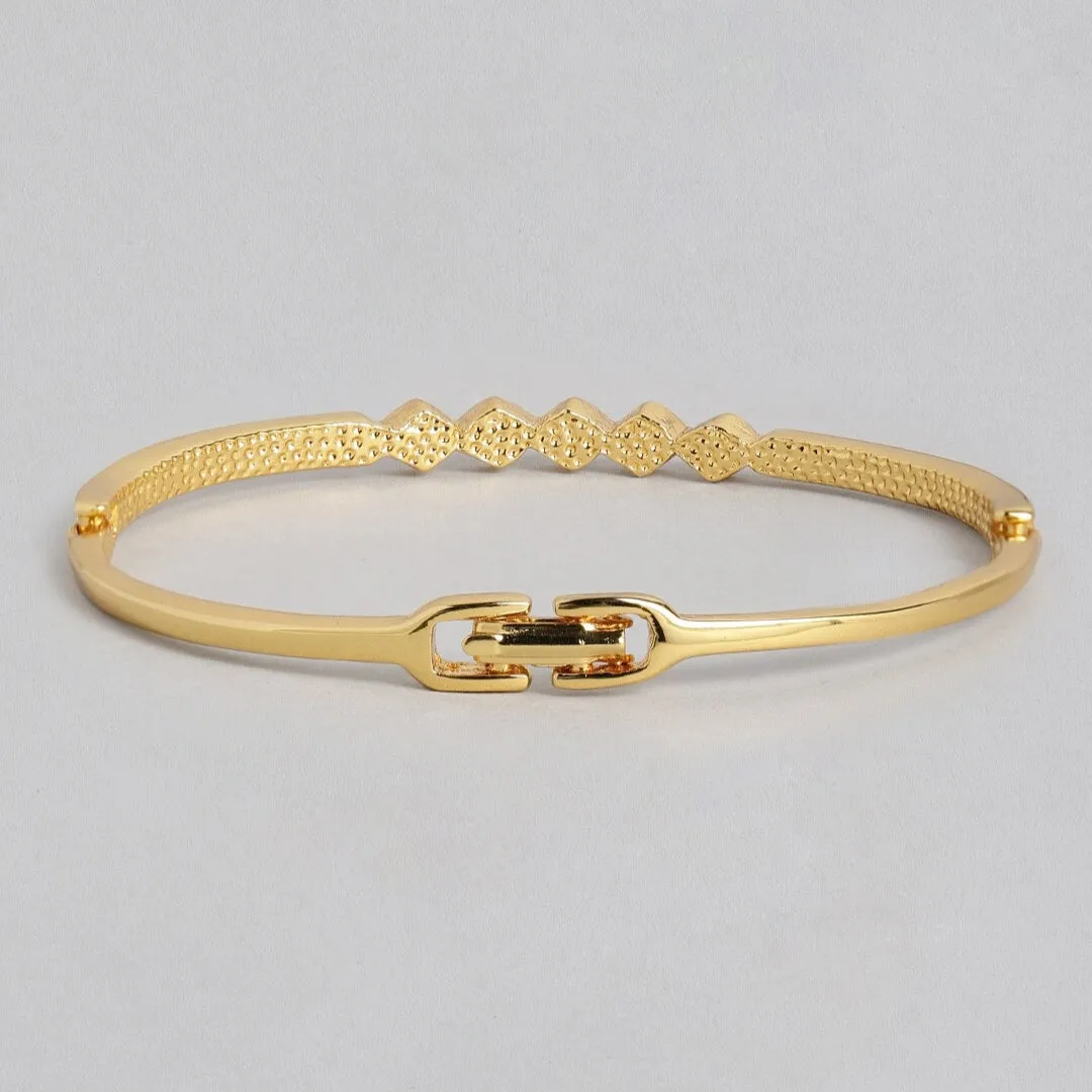 Estele Gold Plated Studded Bracelet for women