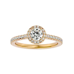 Eternal Halo Engagement Ring
