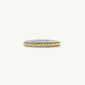 Fausta Roped Spinner Ring