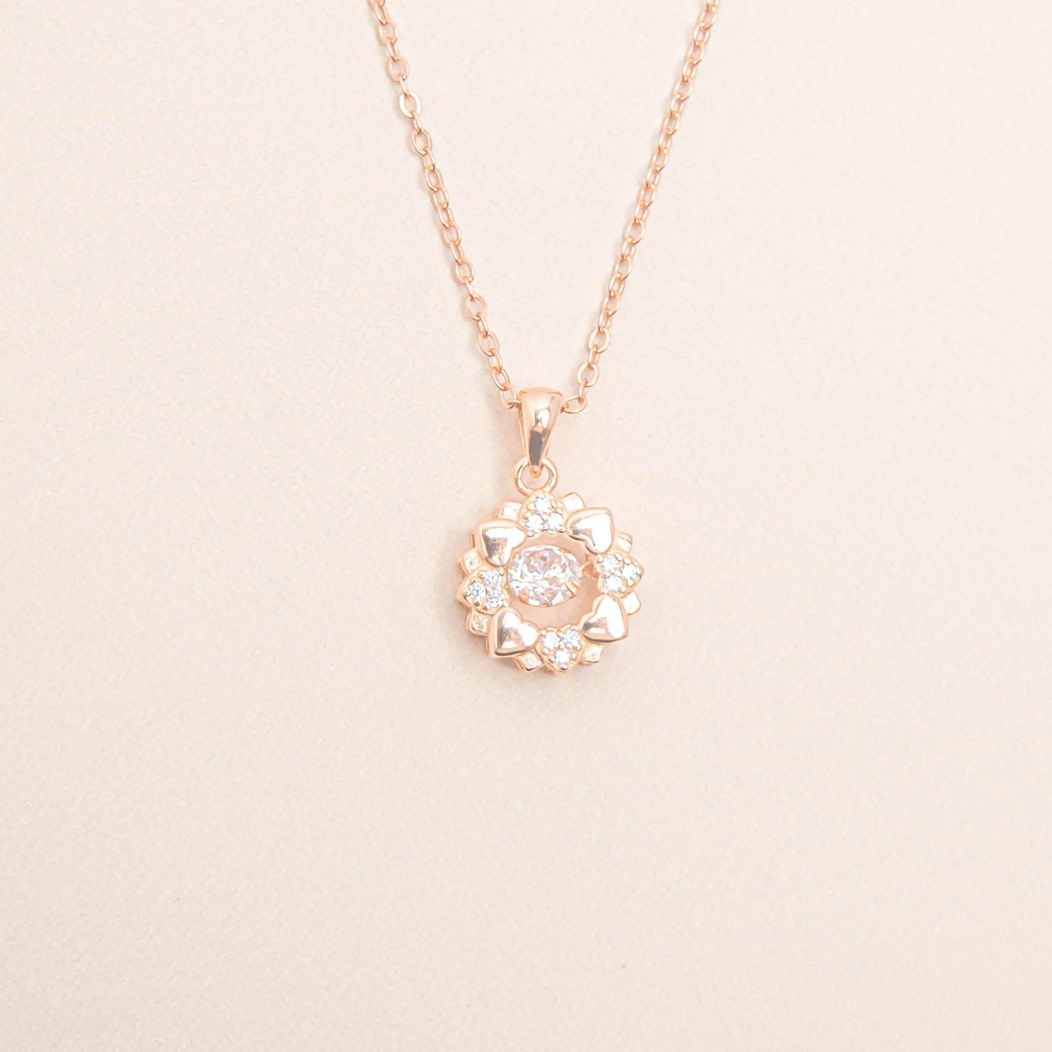 Fleur Dancing Stone Necklace
