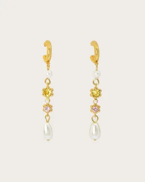 Flower Drop Earrings