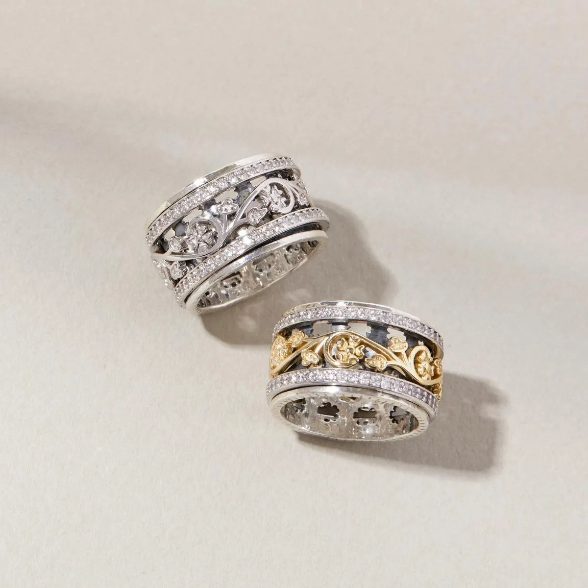Gia Spinner Ring
