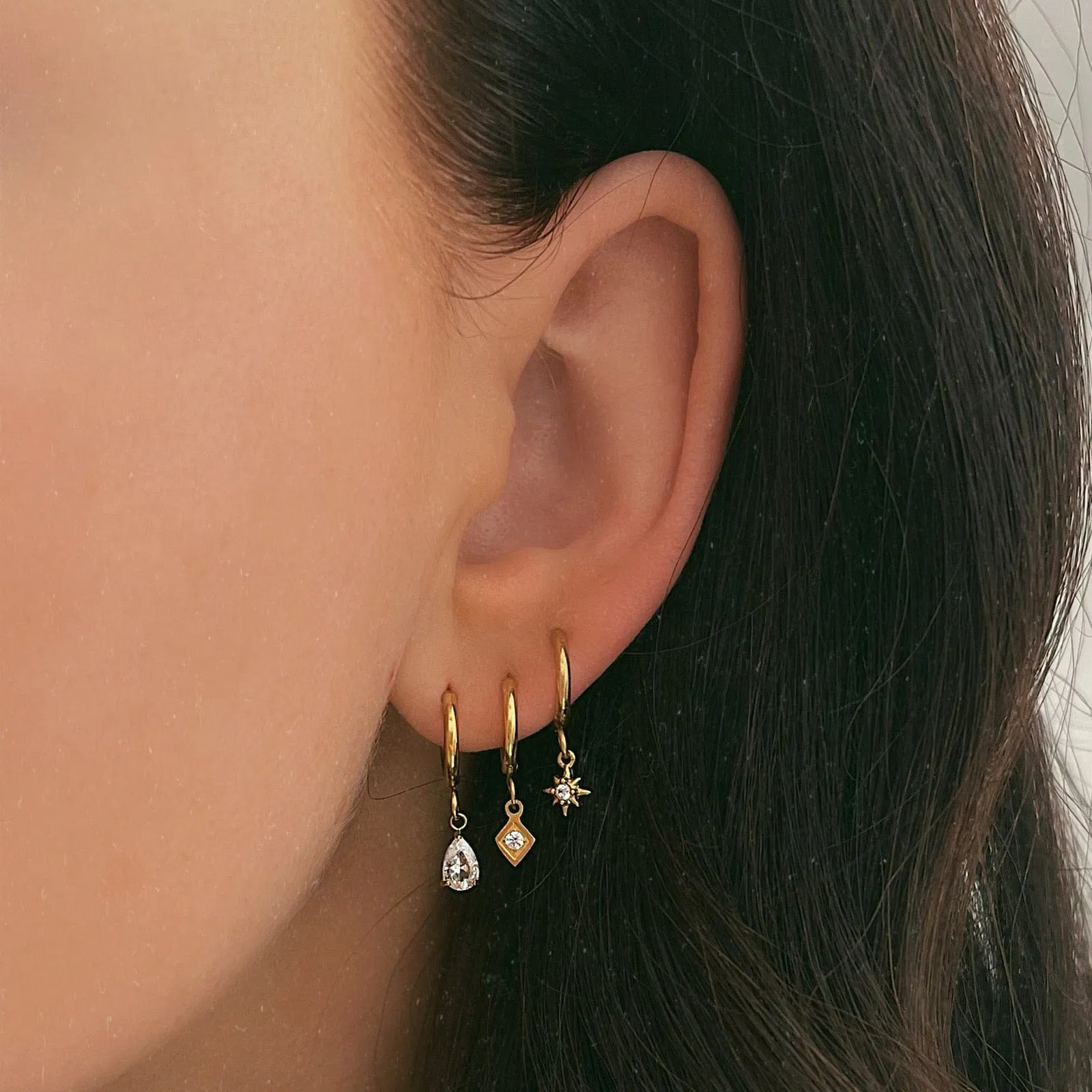 Gianna Hoop Earrings