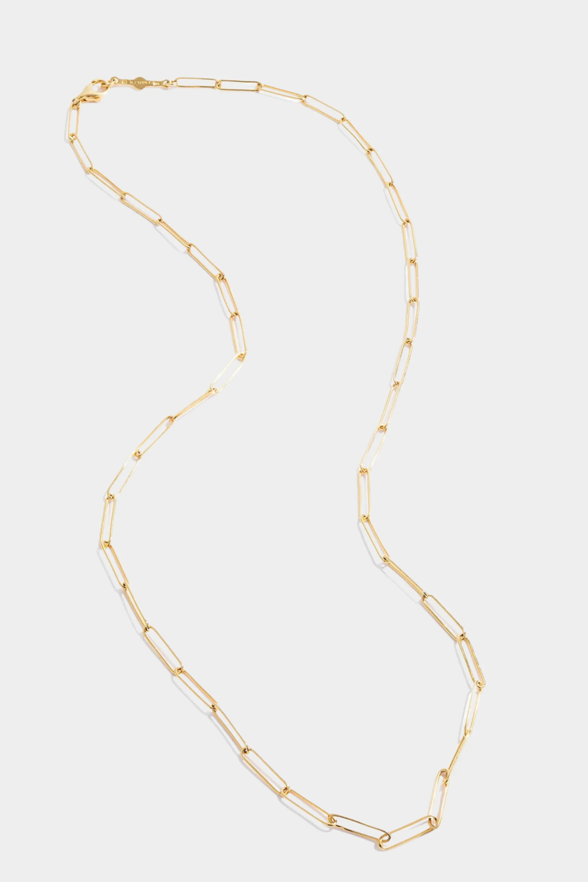 Handmade Chain - 24", Yellow Gold