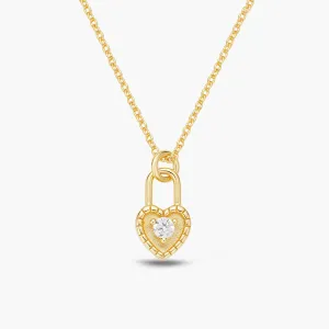 Heart Lock Necklace