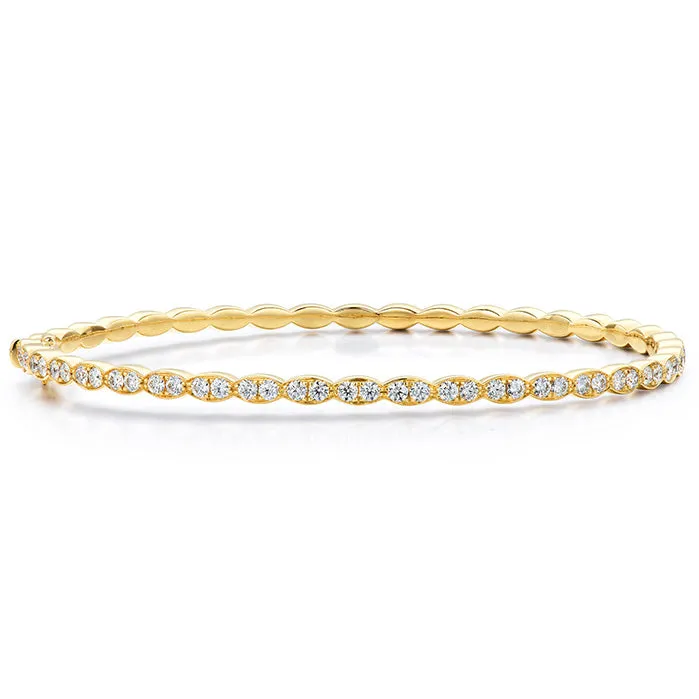 Hearts On Fire Lorelei Floral Diamond Bangle
