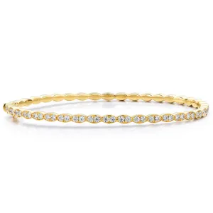 Hearts On Fire Lorelei Floral Diamond Bangle