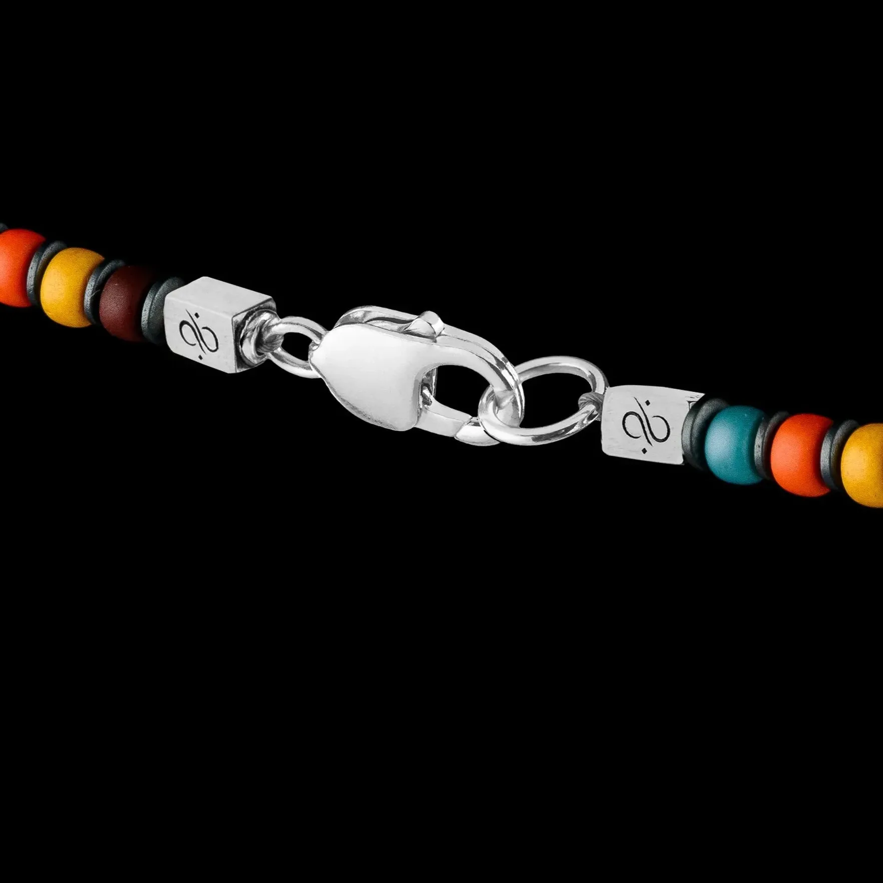 Hematite - Multicolor Neckace XVIII (4mm)