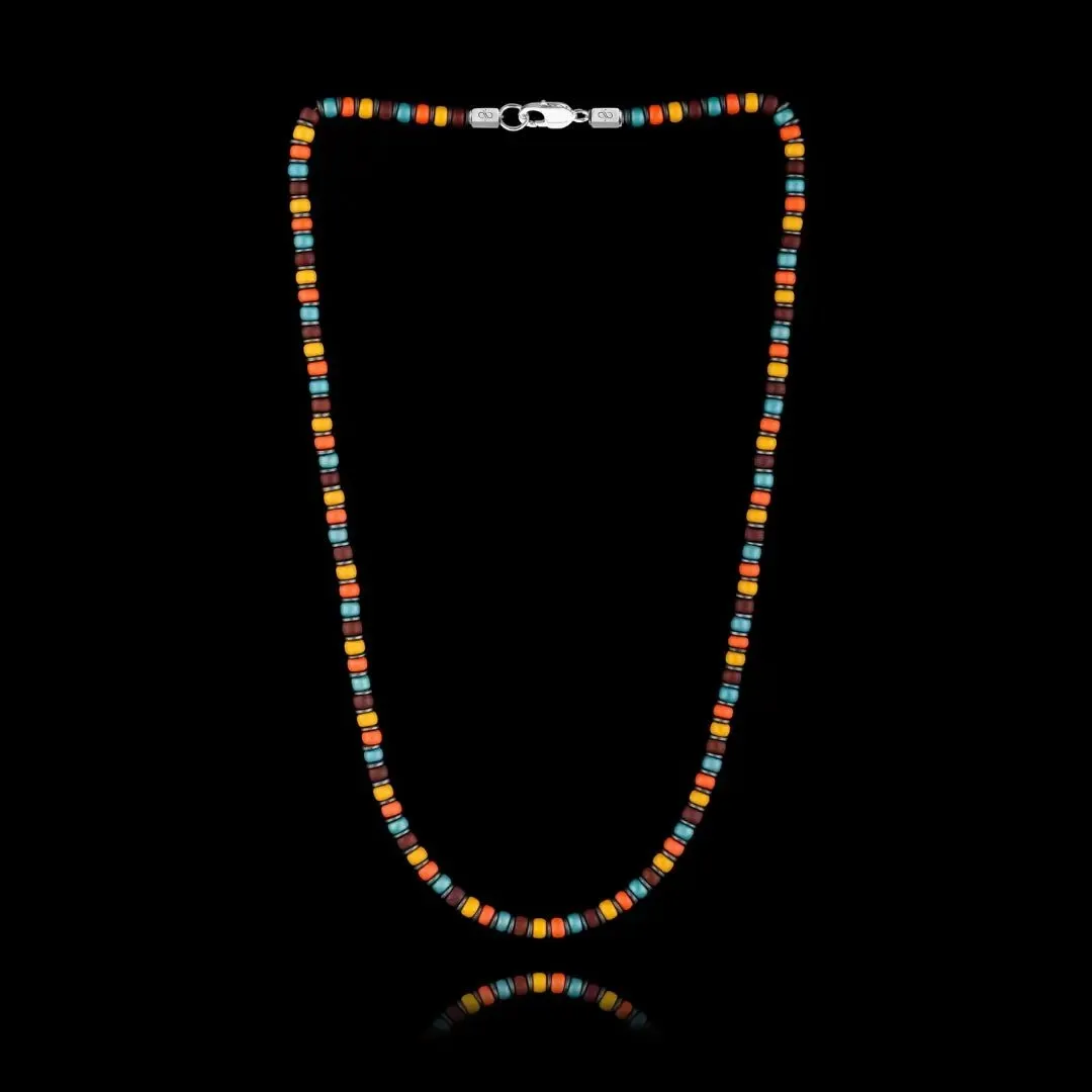Hematite - Multicolor Neckace XVIII (4mm)